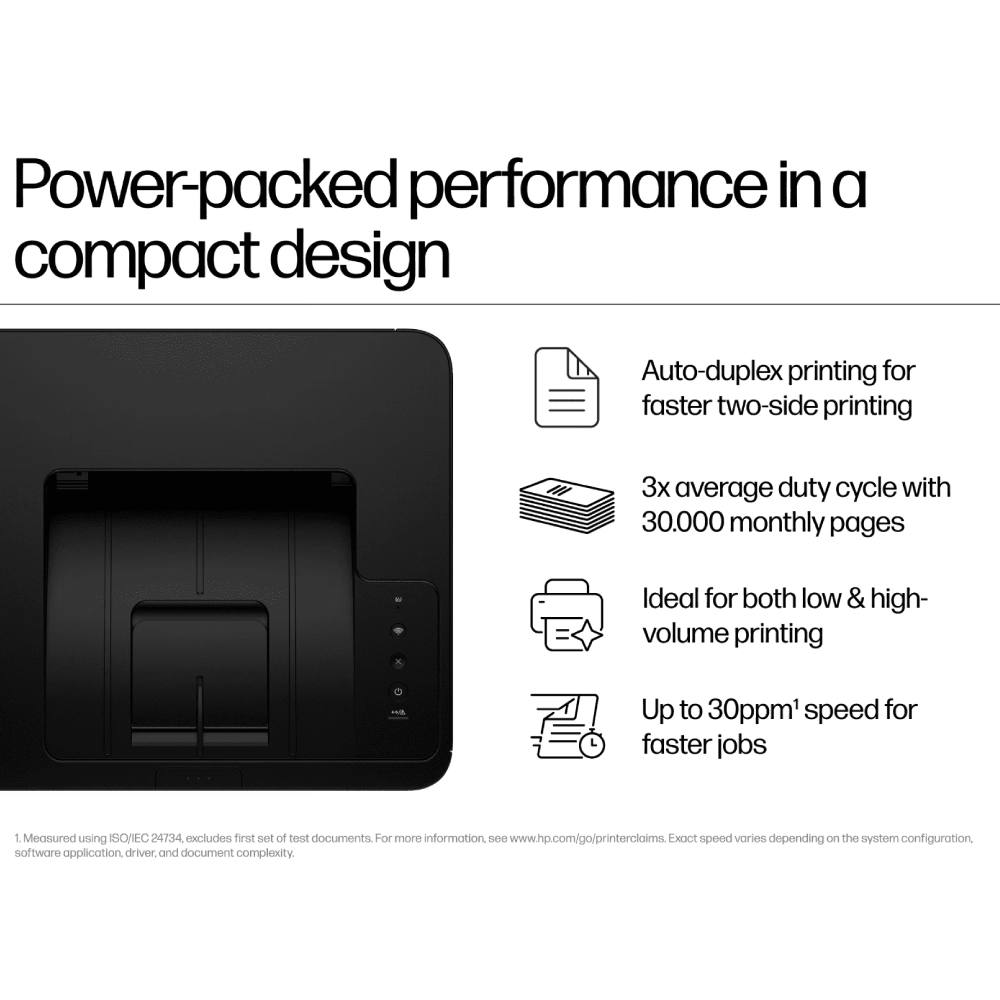 HP Laser Printer 303dw A4 Single Function with Duplex | WiFi view 4